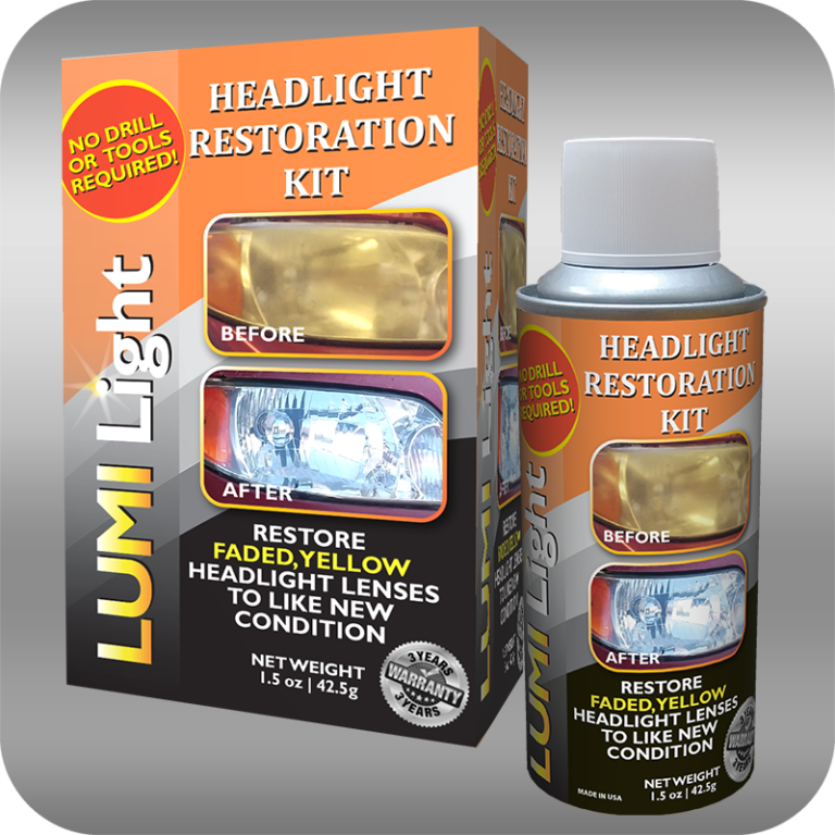 Cría Están familiarizados cocinero LUMI Light Headlight Restoration Kit | MaxxMarka Inc.